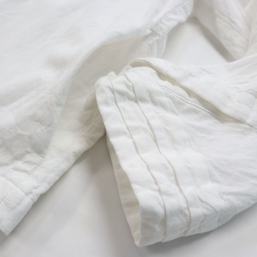 儀右ヱ門 ギエモン ぎえもん 久留米絣 ウェーブブラウス G523 日本製【2025ss】