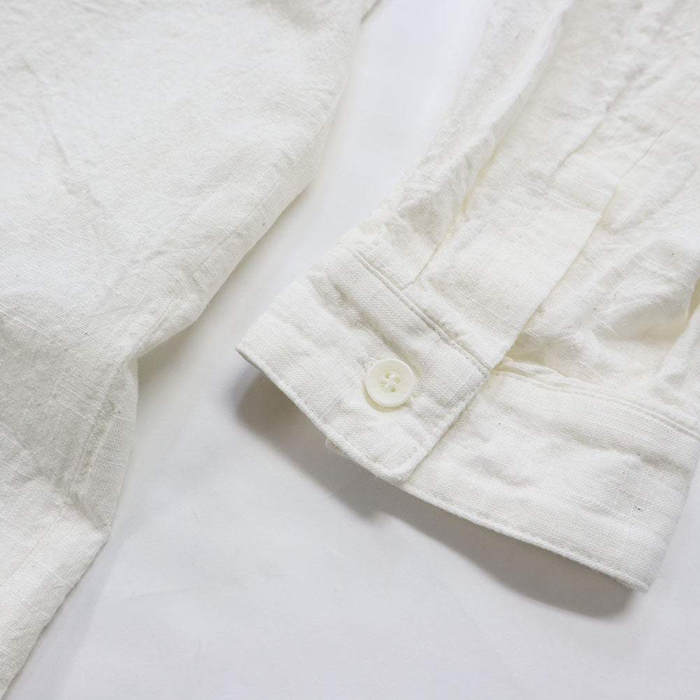 Giemon Giemon Kurume Kasuri 休閒襯衫上衣長款男女皆宜 Y5131-2 日本製造