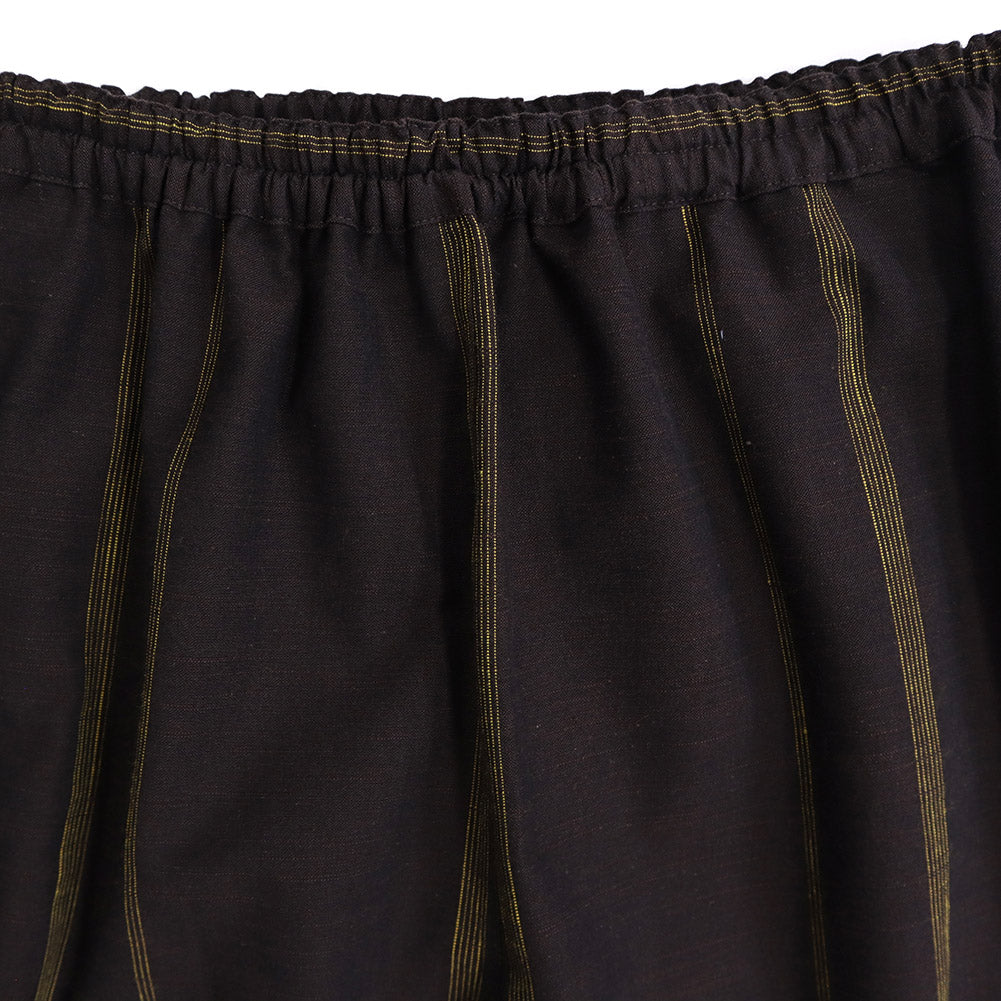 Giemon Giemon Kurume Kasuri Pants 長褲 D748 日本製造