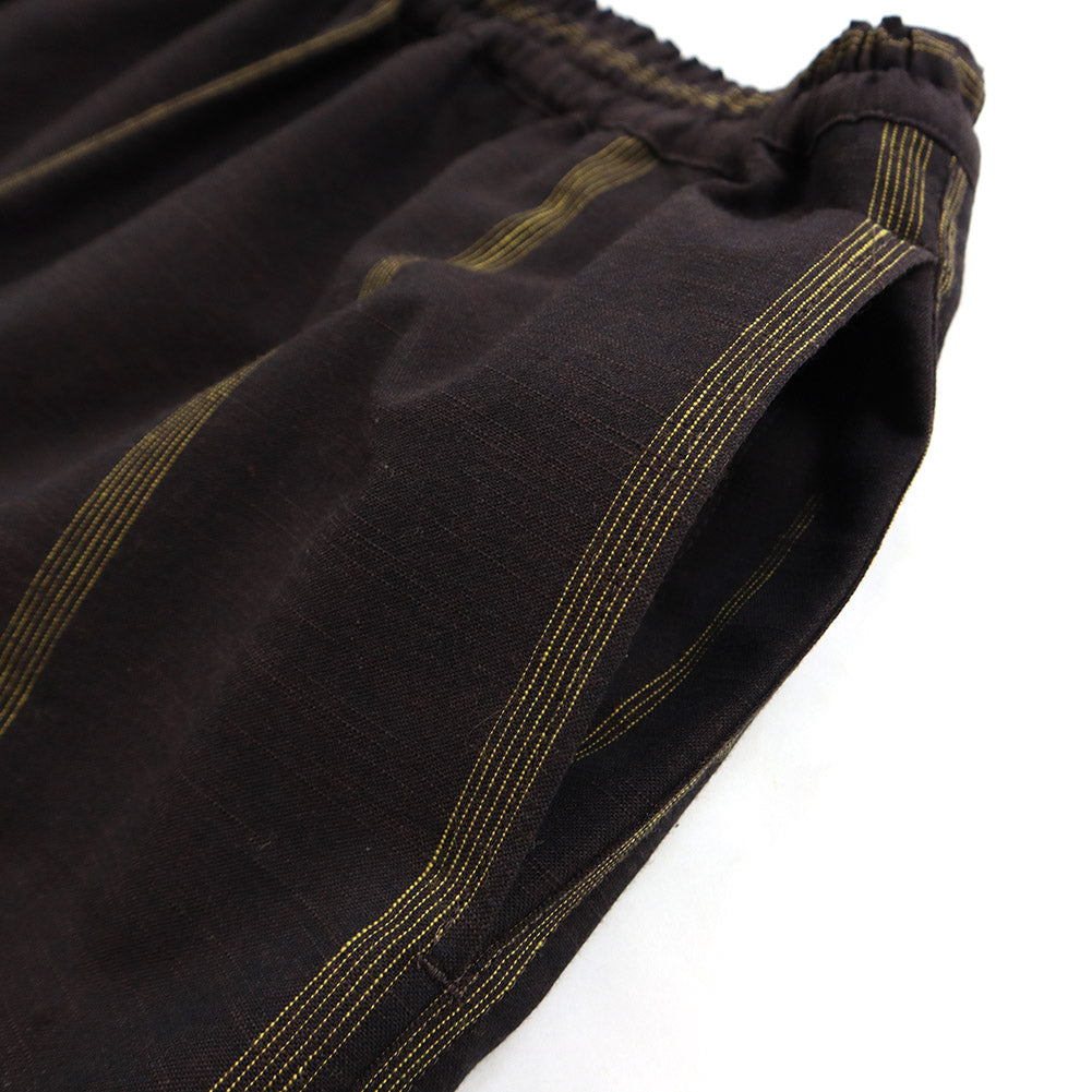 Giemon Giemon Kurume Kasuri Pants 長褲 D748 日本製造