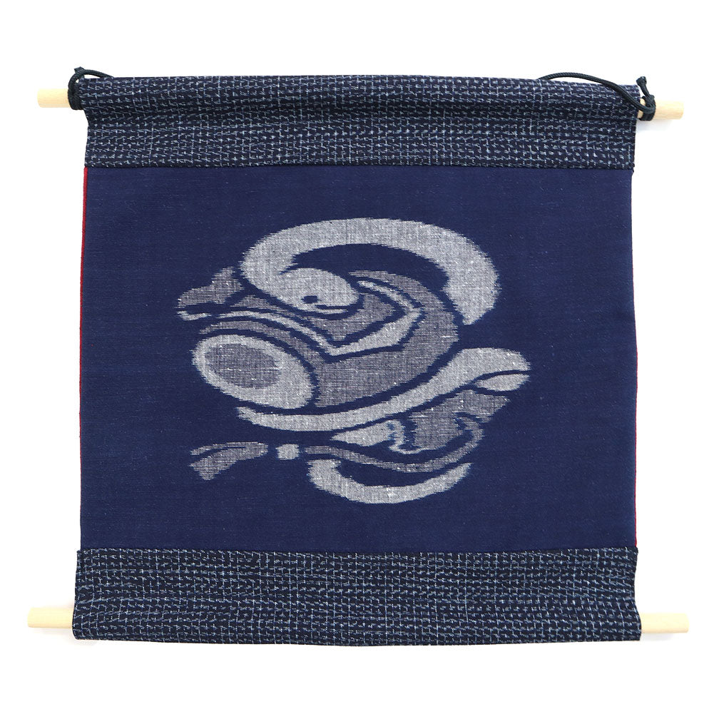 Giemon Giemon Giemon Kurume Kasuri Zodiac Tapestry 2024 Year Dragon Dragon Lucky Charms Made in Japan