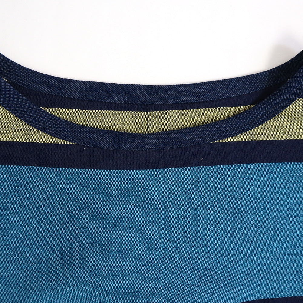 Giemon Giemon Giemon Kurume Kasuri Tunic One Piece Y2155 Made in Japan Spring Summer Free Shipping