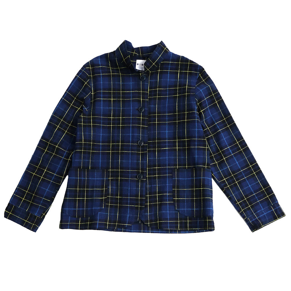Giemon Giemon Giemon Kurume Kasuri Jacket Y1008 Made in Japan