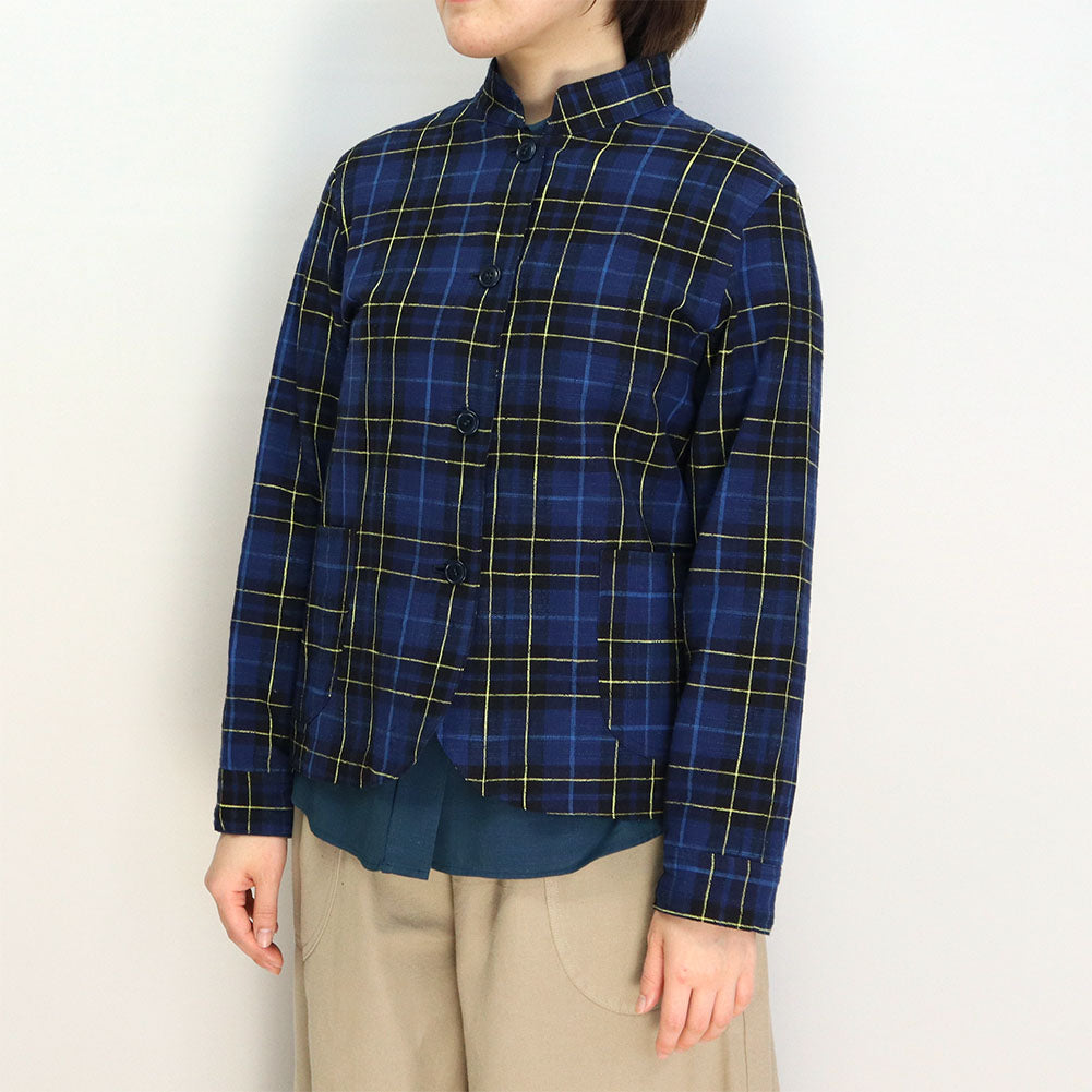 Giemon Giemon Giemon Kurume Kasuri Jacket Y1008 Made in Japan