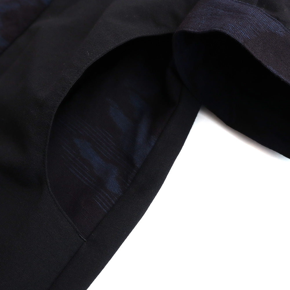 儀右ヱ門 ギエモン ぎえもん 久留米絣 プルオーバーチュニック丈ブラウス タ537 日本製【2025ss】