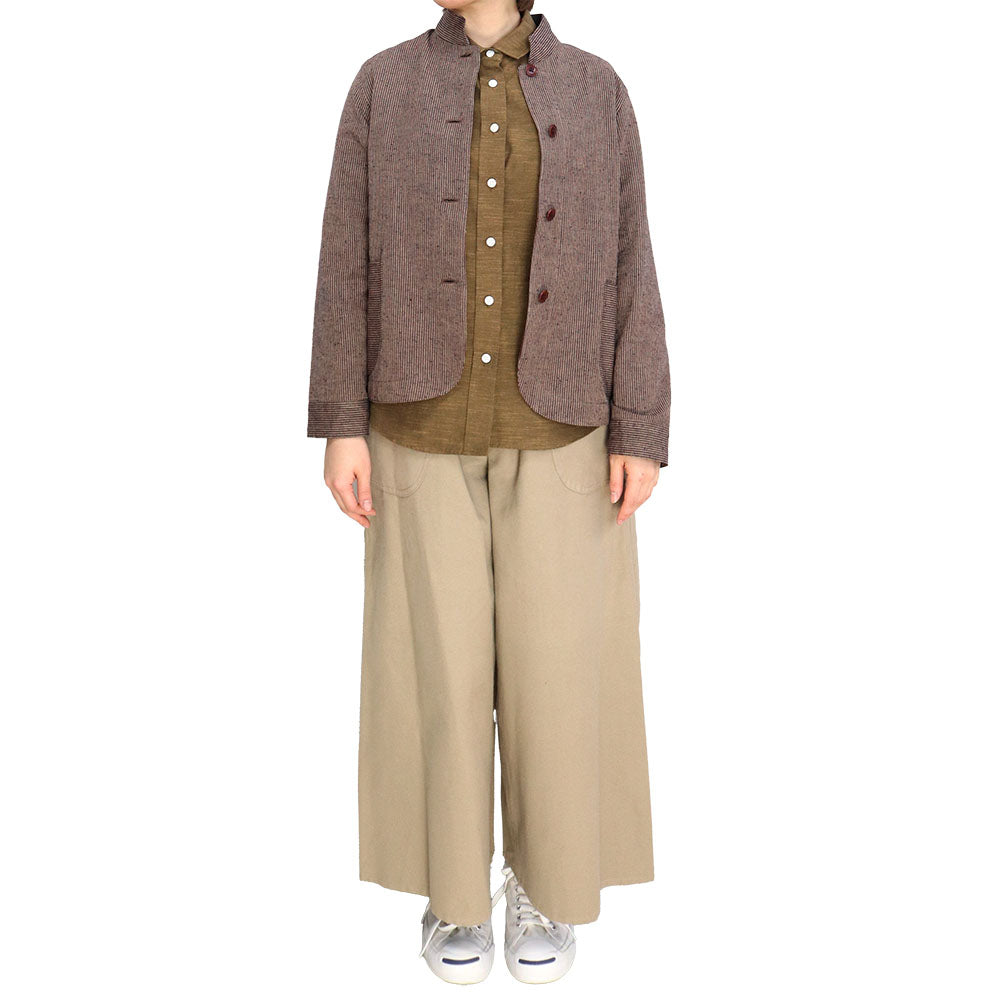 Giemon Giemon Giemon Kurume Kasuri Jacket Y1008 Made in Japan