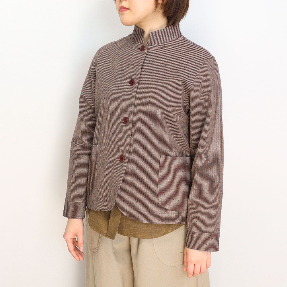 Giemon Giemon Giemon Kurume Kasuri Jacket Y1008 Made in Japan