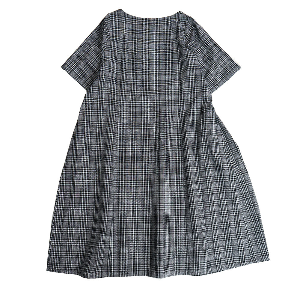 儀右ヱ門 ギエモン ぎえもん 久留米絣 ワンピース タ209 日本製【2025ss】