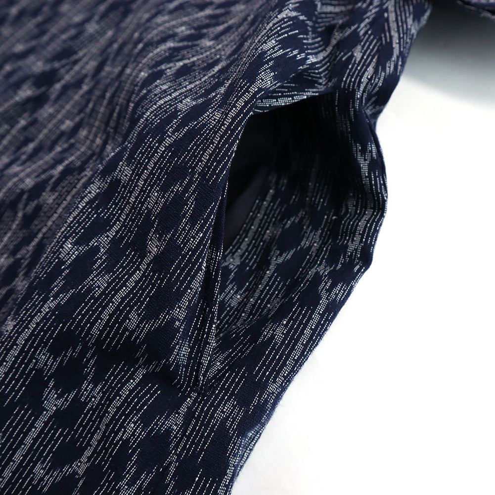 儀右ヱ門 ギエモン ぎえもん 久留米絣 ワンピース タ209 日本製【2025ss】