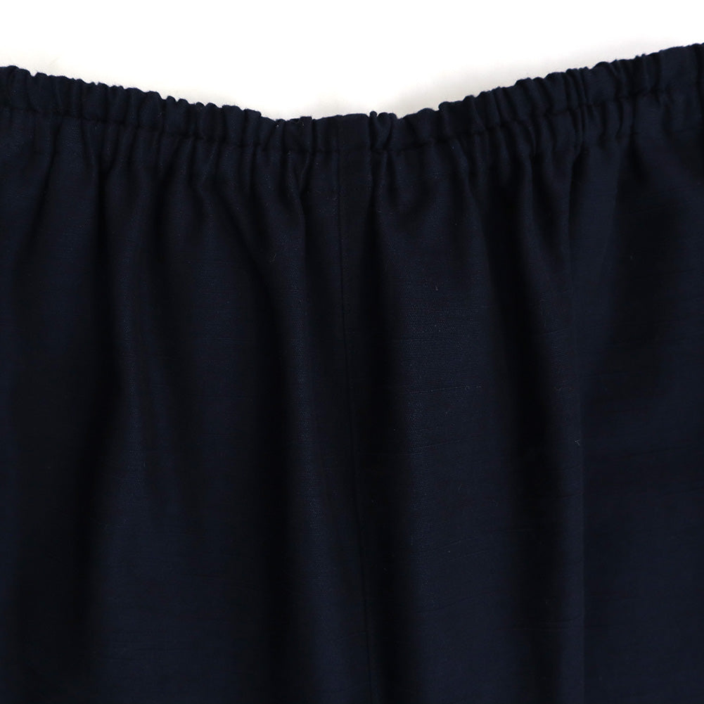 【予約商品】儀右ヱ門 ギエモン ぎえもん 久留米絣 フリル付きもんぺ風パンツ カ733 日本製【2025ss】