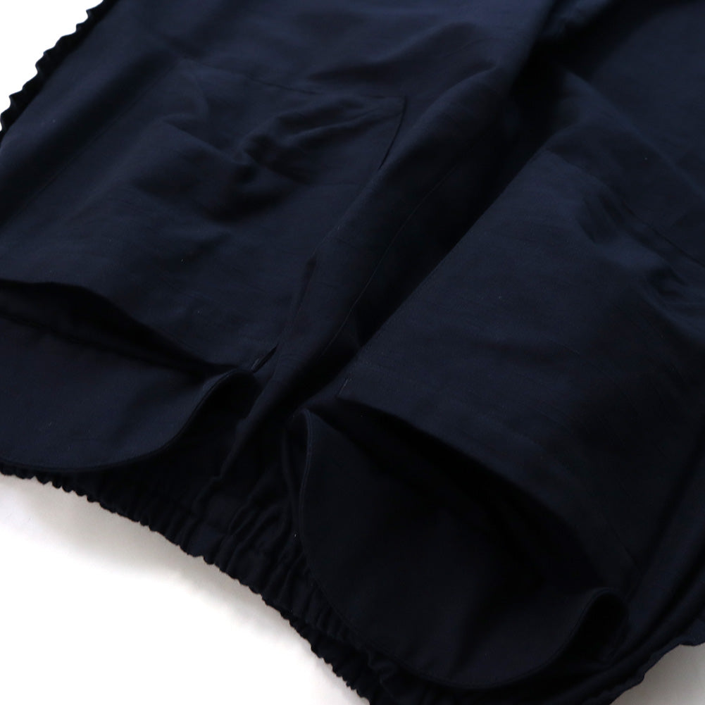 【予約商品】儀右ヱ門 ギエモン ぎえもん 久留米絣 フリル付きもんぺ風パンツ カ733 日本製【2025ss】