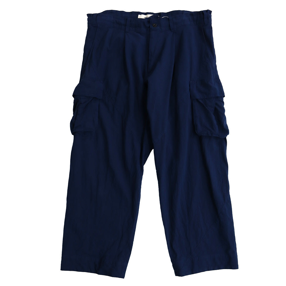 儀右ヱ門 ギエモン ぎえもん 久留米絣 カーゴパンツ G712 日本製【2025ss】