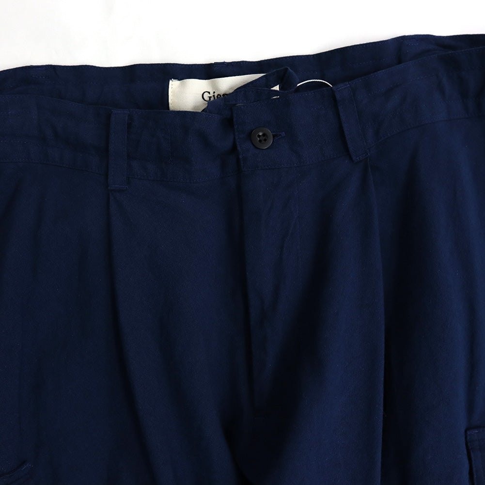 儀右ヱ門 ギエモン ぎえもん 久留米絣 カーゴパンツ G712 日本製【2025ss】