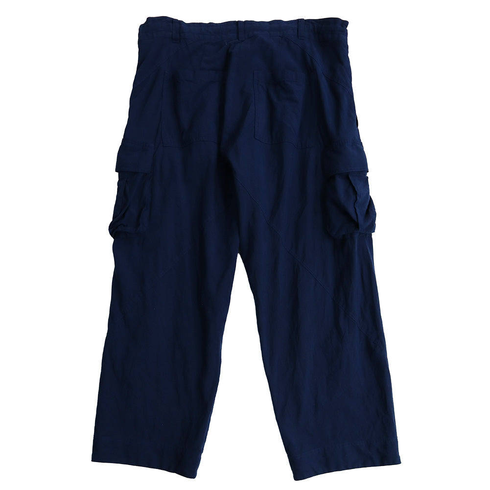 儀右ヱ門 ギエモン ぎえもん 久留米絣 カーゴパンツ G712 日本製【2025ss】