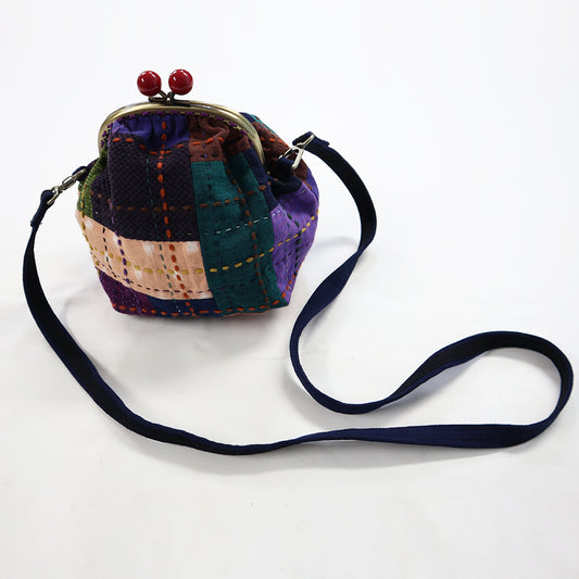 【予約商品】Giemon  ギエモン ぎえもん  久留米絣 ショルダー mes ailes 日本製 【2025-26gs】