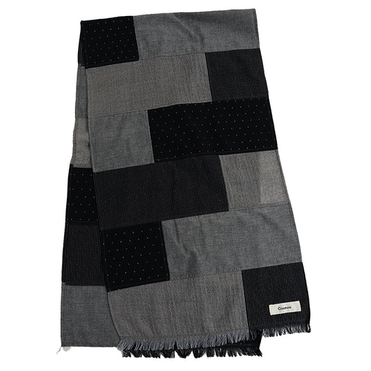 【予約商品】Giemon  ギエモン ぎえもん  久留米絣 ショール GB-0033 日本製 【2025-26gs】