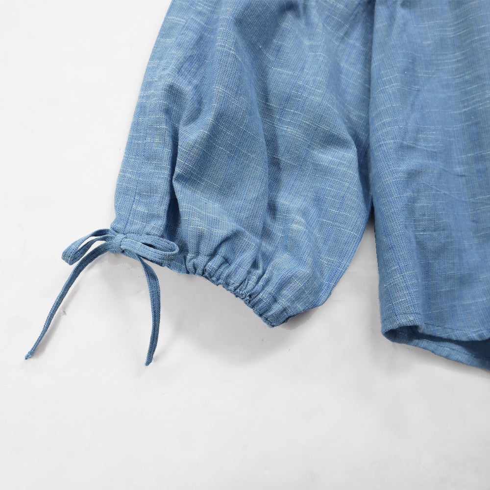 儀右ヱ門 久留米絣 ブラウス タ555 日本製【2026ss】