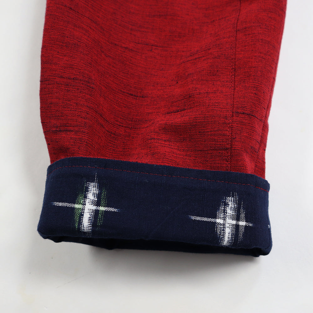 儀右ヱ門 ギエモン ぎえもん 久留米絣 ジャコット タ217 日本製 【2025-26gs】