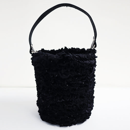 【予約商品】Giemon  ギエモン ぎえもん  久留米絣 トート フリルバッグ 日本製 【2025-26gs】