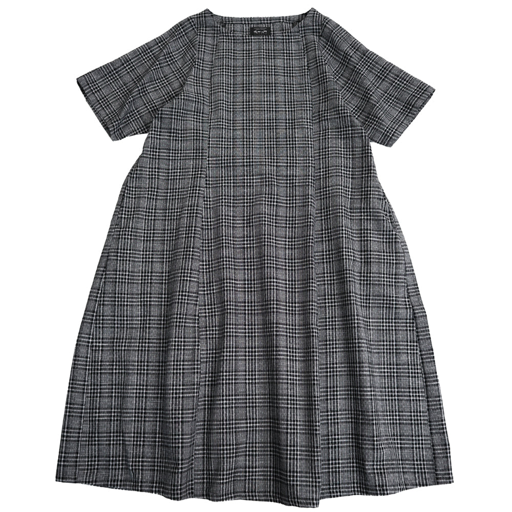 儀右ヱ門 ギエモン ぎえもん 久留米絣 ワンピース タ209 日本製【2025ss】