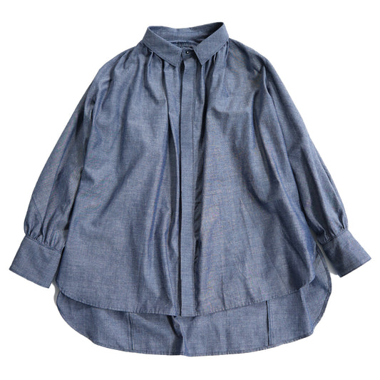 【予約商品】Giemon  ギエモン ぎえもん  久留米絣 ブラウス G510 日本製 【2025-26gs】