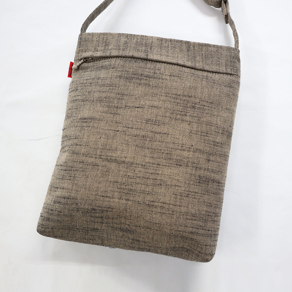 【予約商品】儀右ヱ門 久留米絣 ポシェット ご安心(大) 日本製【2026ss】