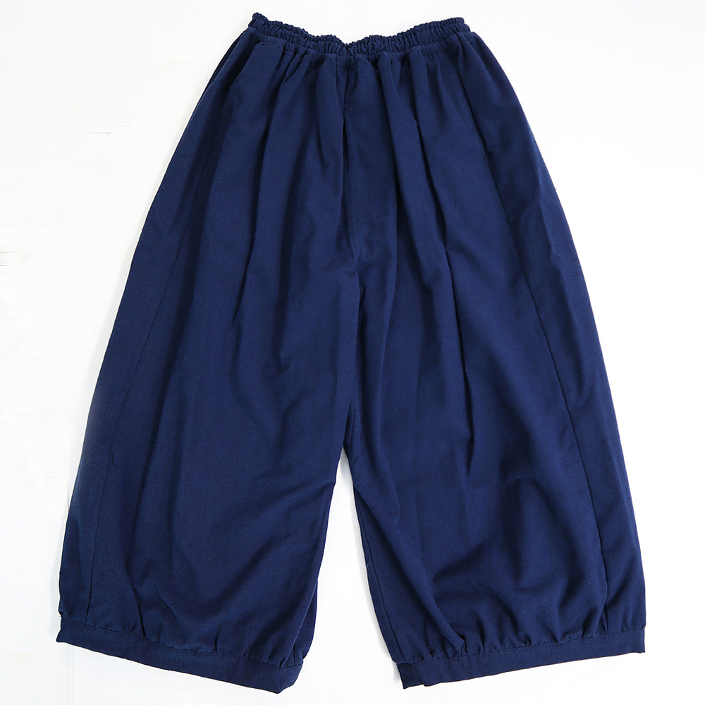 儀右ヱ門 ギエモン ぎえもん 久留米絣 パンツ Y7084-1 日本製 【2025-26gs】