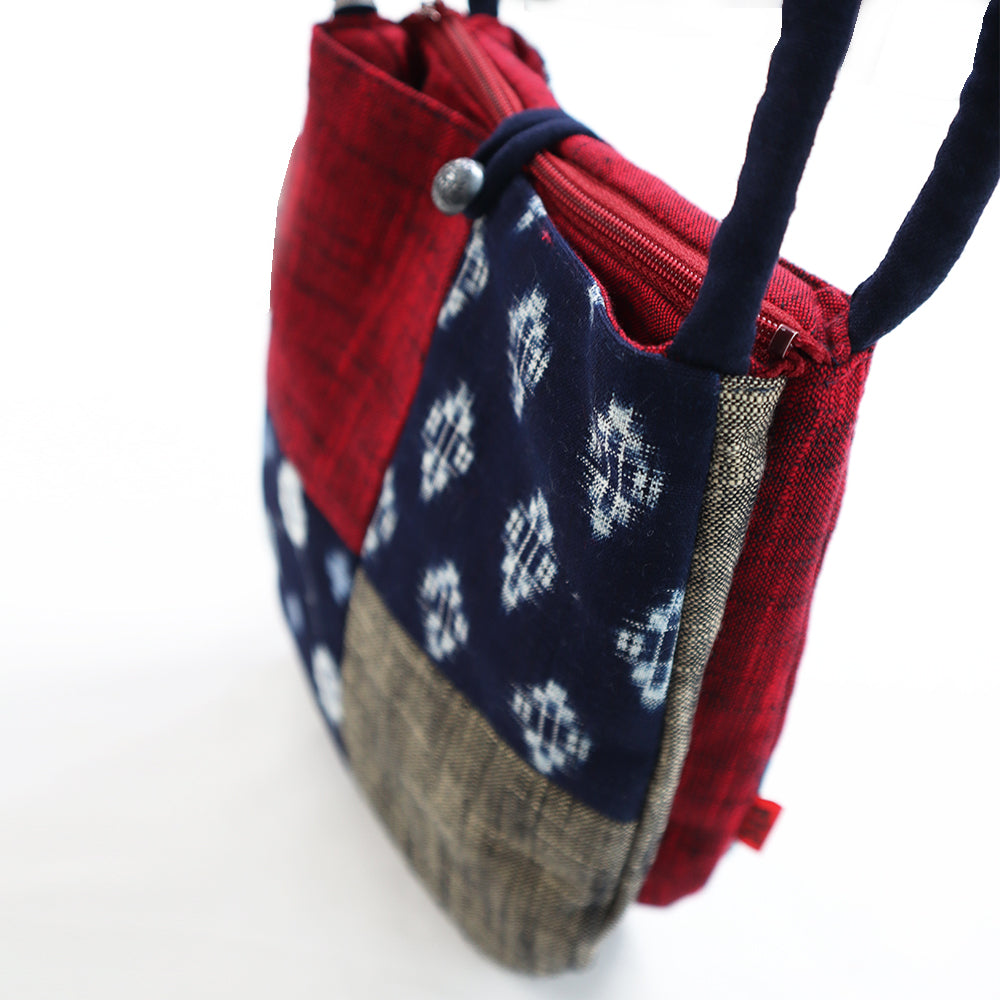 儀右ヱ門 ギエモン ぎえもん 久留米絣  ハンド 桃太郎(小)  日本製【2025aw】