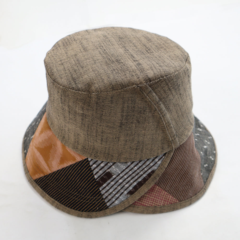 【予約商品】儀右ヱ門 久留米絣 帽子 BS-0042 日本製【2026ss】