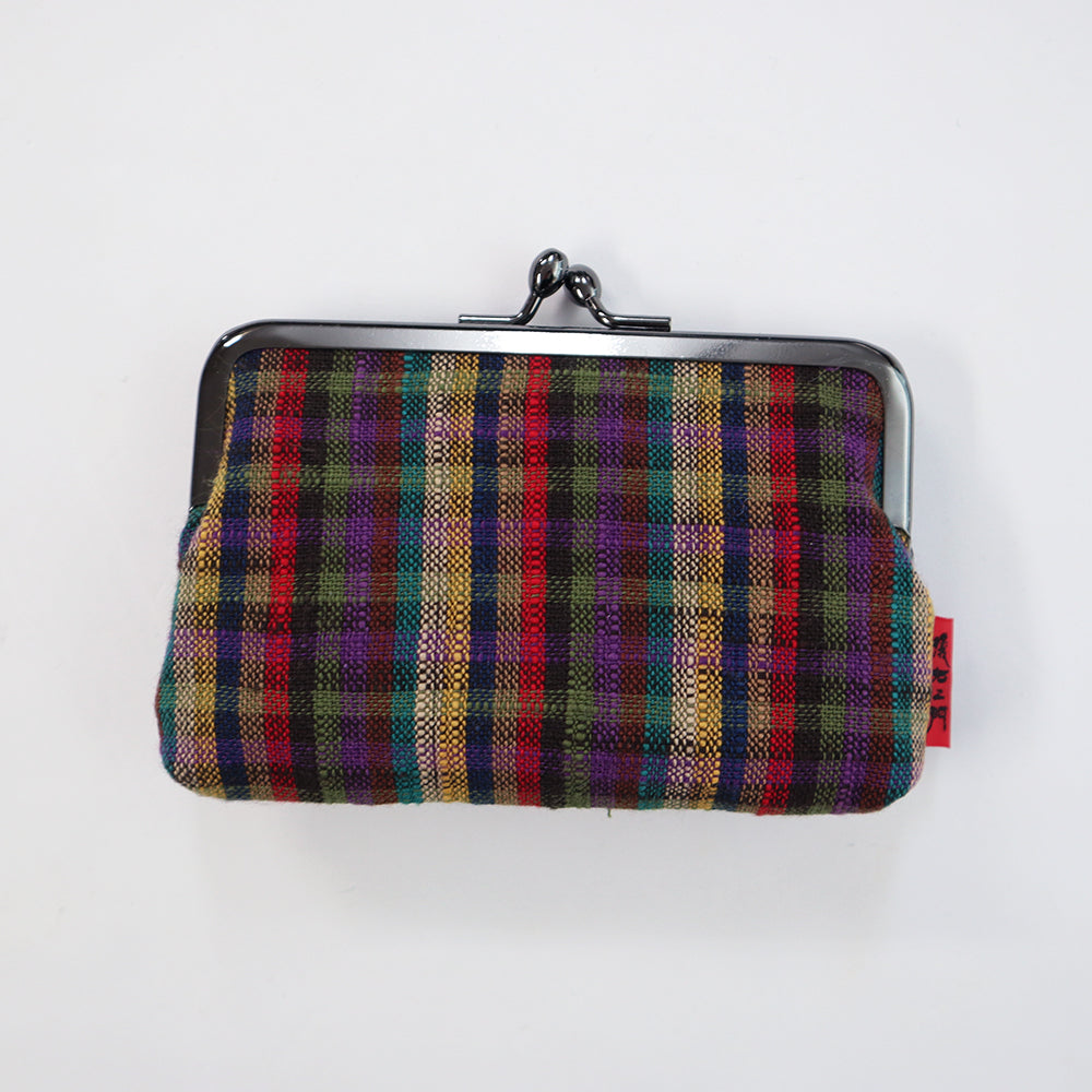 【予約商品】儀右ヱ門 ギエモン ぎえもん 久留米絣 ガマ口 3.8カードケース 日本製 【2026gs】