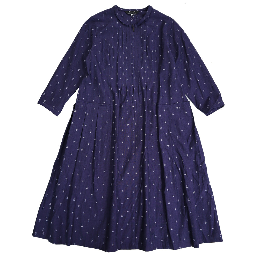 儀右ヱ門 ギエモン ぎえもん 久留米絣 ワンピース ス284 日本製 【2025-26gs】