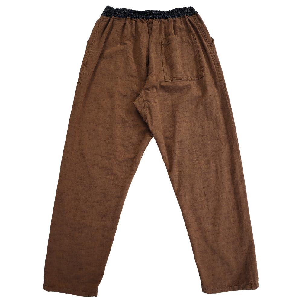 儀右ヱ門 もんぱん 久留米絣 もんぺ ロングパンツ Y7033-2 日本製