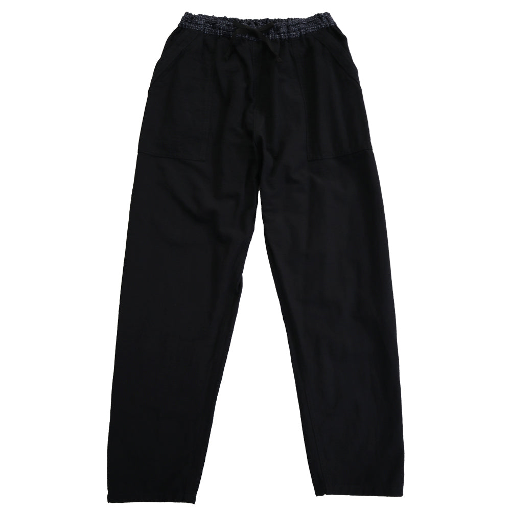 儀右ヱ門 もんぱん 久留米絣 もんぺ ロングパンツ Y7033-2 日本製