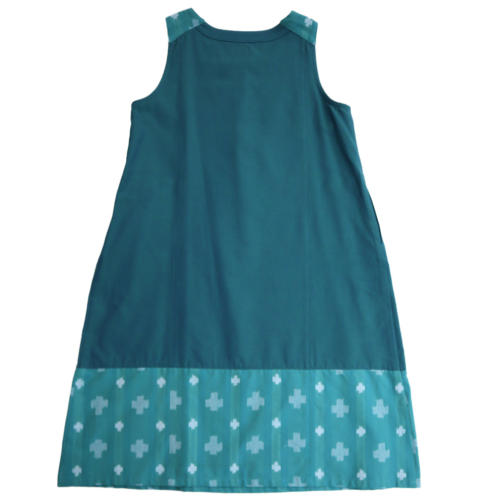 儀右ヱ門 ギエモン ぎえもん 久留米絣 ジャンパースカート Y9067  日本製【2025ss】