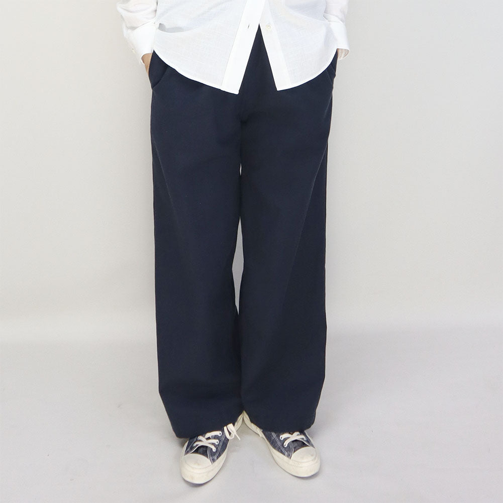 儀右ヱ門 ギエモン ぎえもん 久留米絣 パンツ  Y7090  【2023sp】