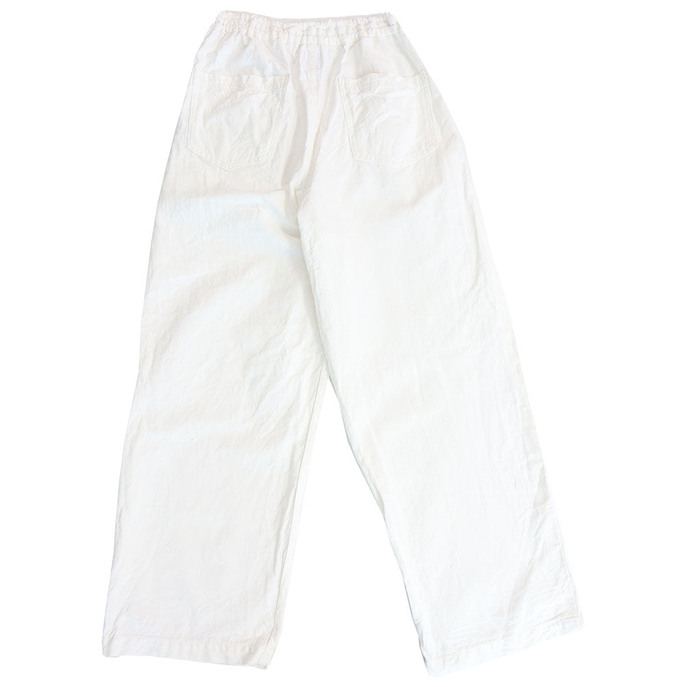 儀右ヱ門 ギエモン ぎえもん 久留米絣 パンツ  Y7090  【2023sp】