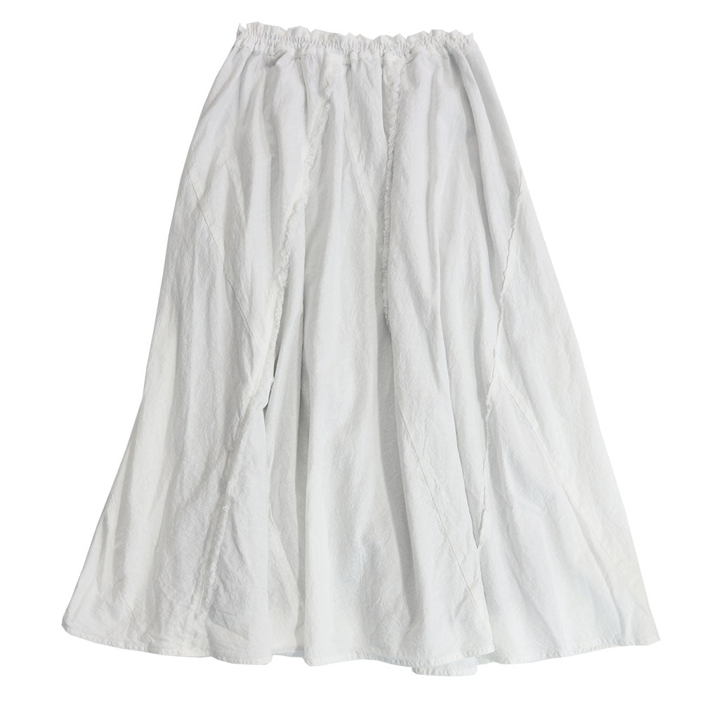 Giemon ギエモン ぎえもん 久留米絣 裏地付き裁ち切りスカート  G-904  【2023sp】