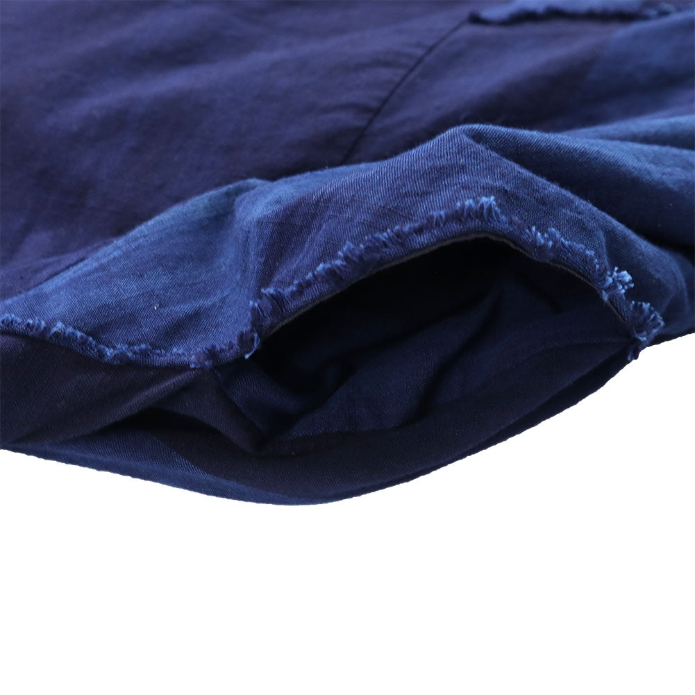 Giemon ギエモン ぎえもん 久留米絣 裏地付き裁ち切りスカート  G-904  【2023sp】