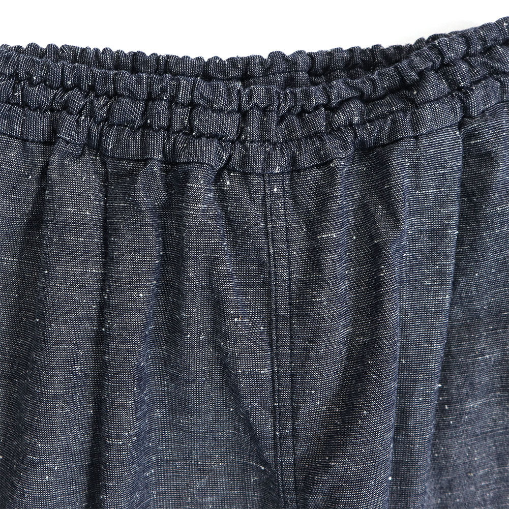 儀右ヱ門 ギエモン ぎえもん 久留米絣 パンツ  Y7090  【2023sp】