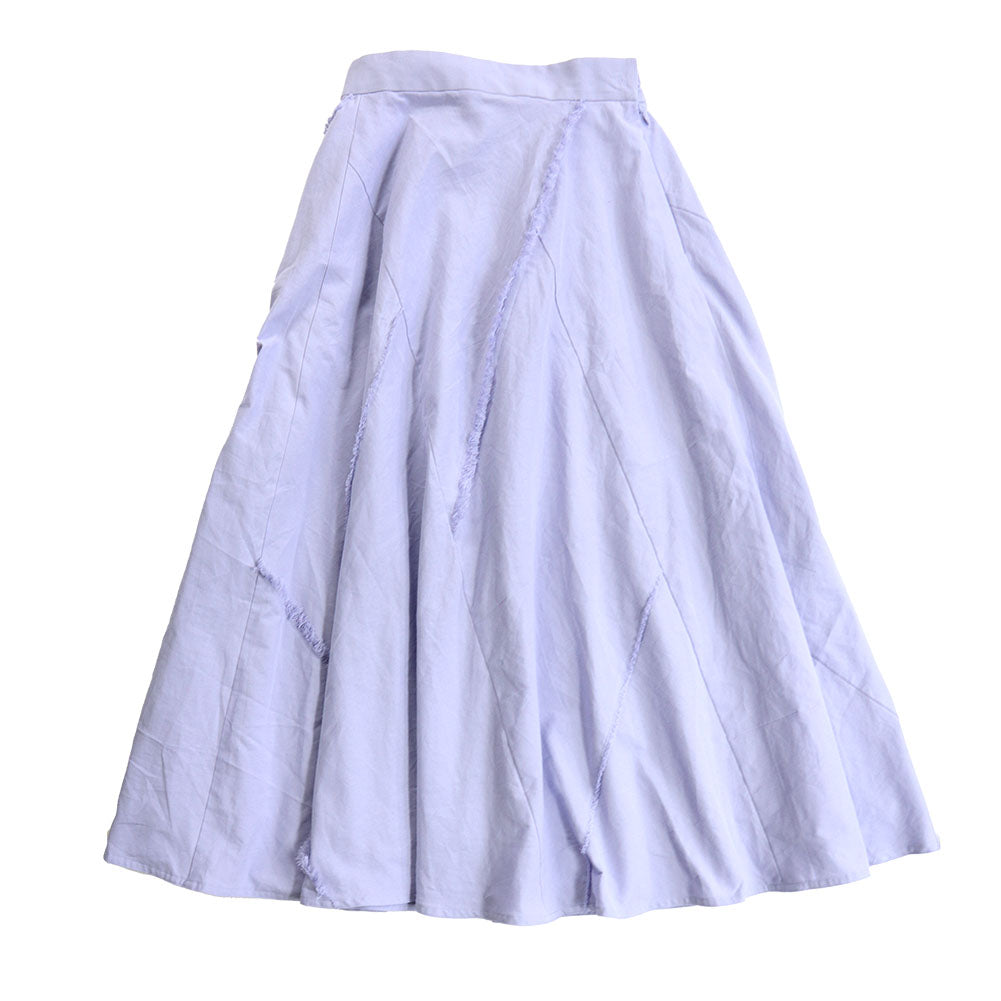 Giemon ギエモン ぎえもん 久留米絣 裏地付き裁ち切りスカート  G-904  【2023sp】