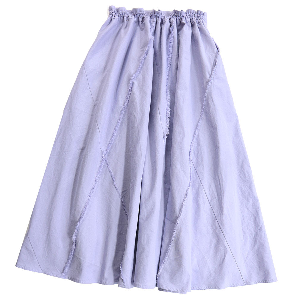 Giemon ギエモン ぎえもん 久留米絣 裏地付き裁ち切りスカート  G-904  【2023sp】