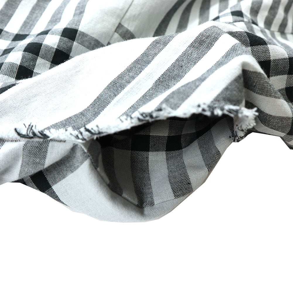 Giemon ギエモン ぎえもん 久留米絣 裏地付き裁ち切りスカート  G-904  【2023sp】