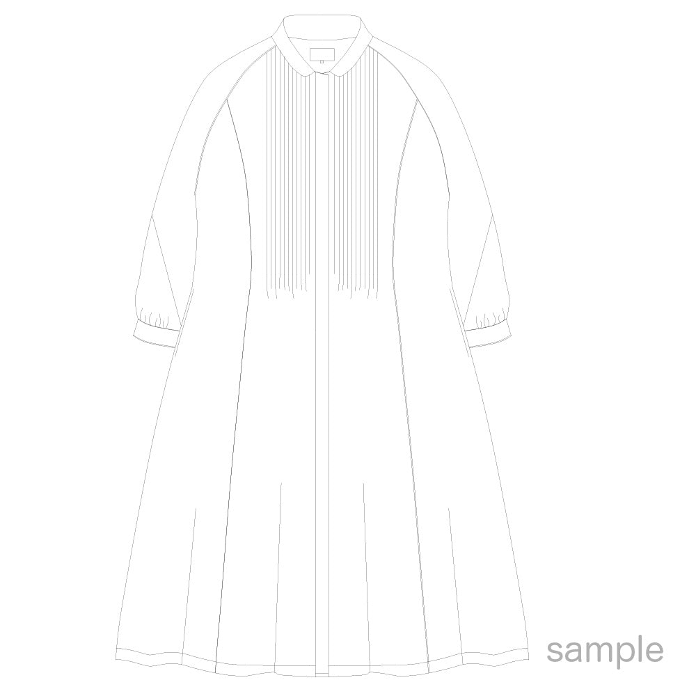 【予約商品】儀右ヱ門  久留米絣  ワンピース  タ220  日本製【2026aw】