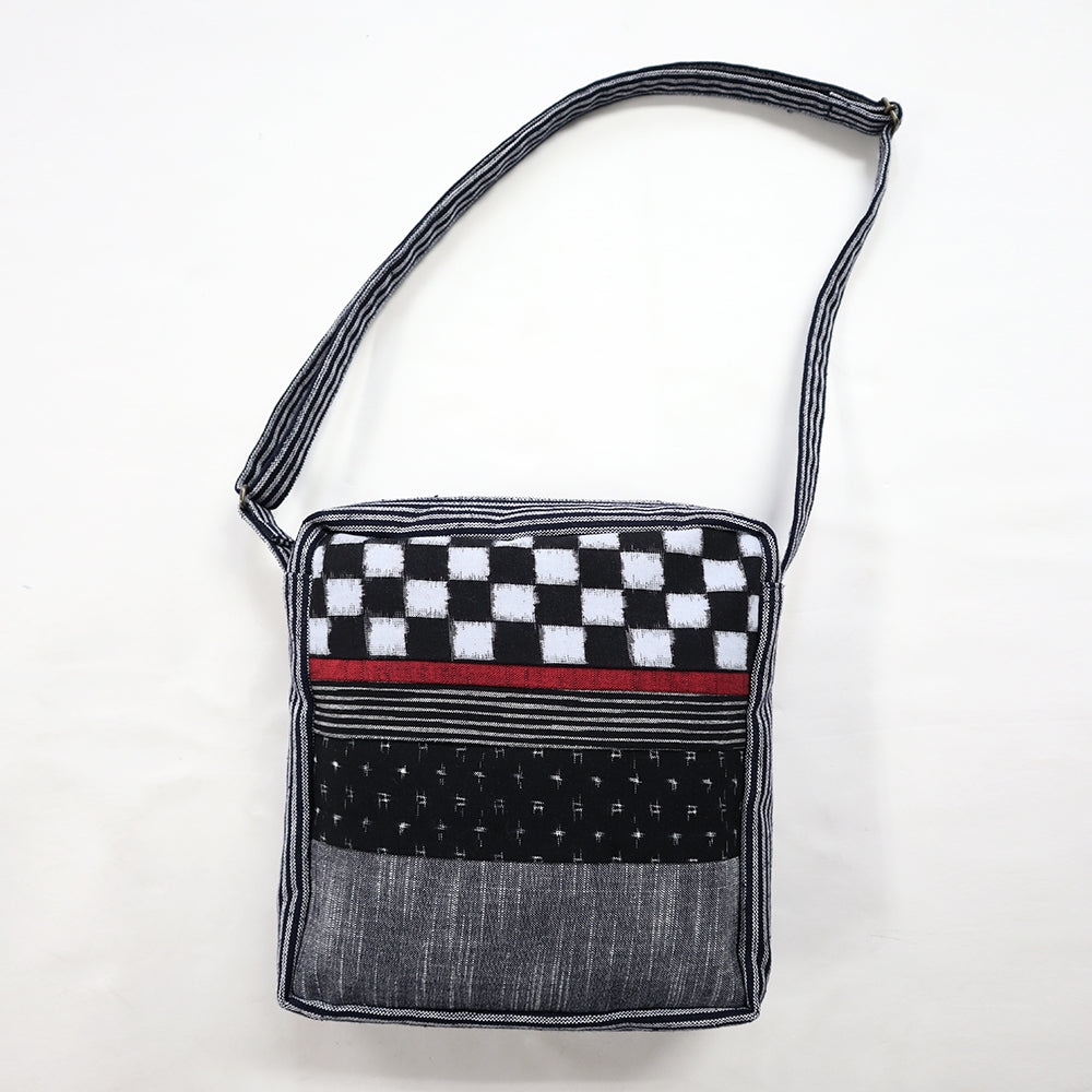 【予約商品】儀右ヱ門  久留米絣  ショルダー  地層  日本製【2026ss】