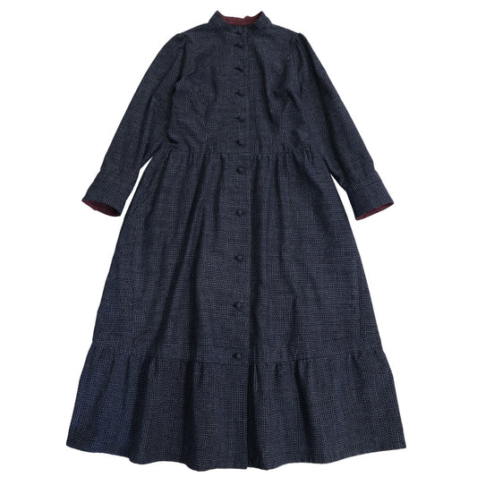 【予約商品】儀右ヱ門  久留米絣  ワンピース  タ229  日本製【2026aw】