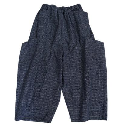 【予約商品】儀右ヱ門  久留米絣  パンツ  カ742  日本製【2026aw】
