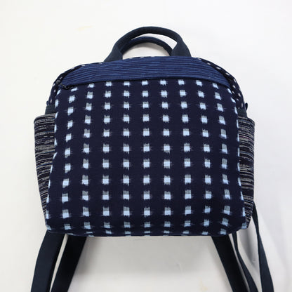 【予約商品】儀右ヱ門  久留米絣 ラックサック  こばこ  日本製【2026aw】