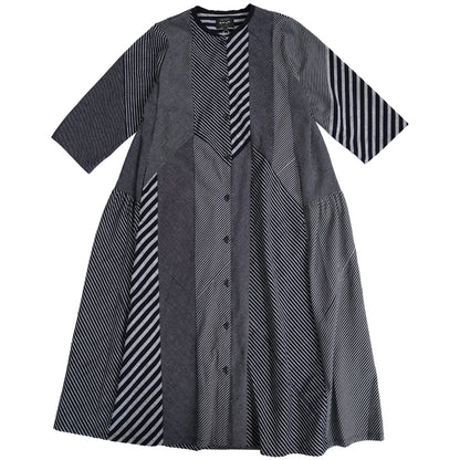 Giemon Giemon Kurume Kasuri Jumper Skirt Y9067 Made in Japan [2025ss]