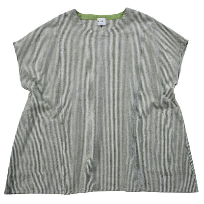 Giemon Giemon Blouse Y5126 Appappa Easy Clothes Kurume Kasuri Made in Japan [2023gs]