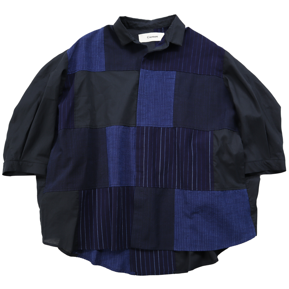 Giemon Giemon Kurume Kasuri Jumper Skirt Y9067 Made in Japan [2025ss]
